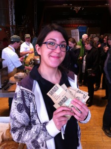 CWR Communications Assistant Danielle at Seedy Sunday